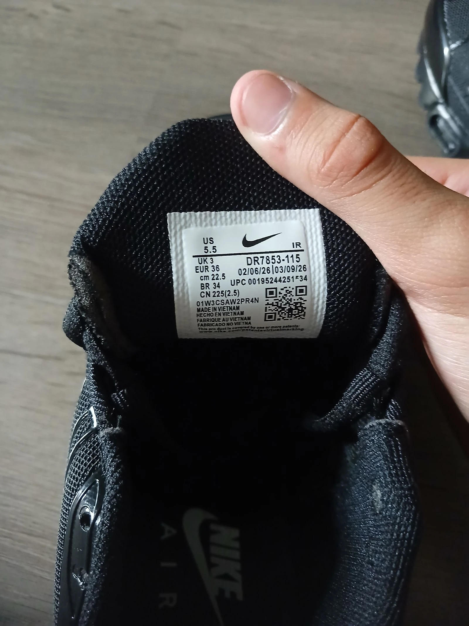 Nike Air Max Plus TN Triple Black - Taille 36 (Neuf / Jamais porté) – photo 17